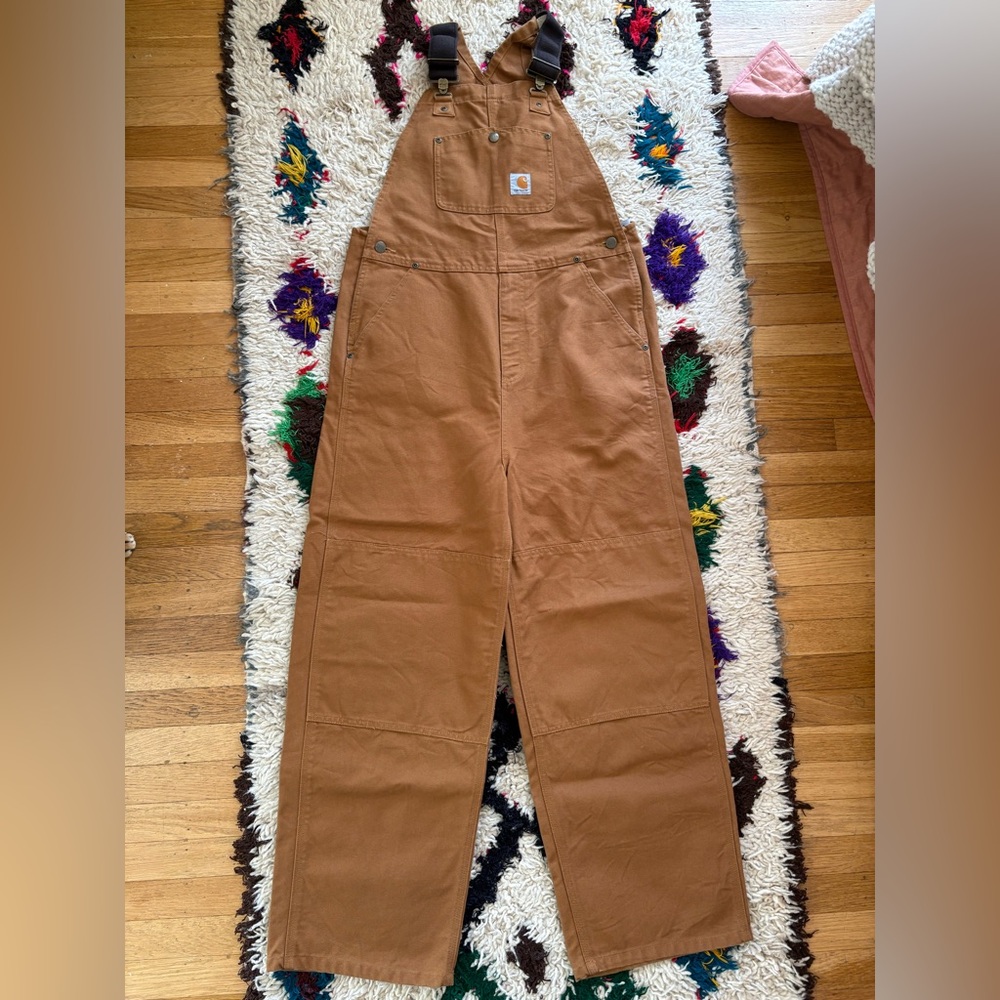 Carhartt Tan Duck Overalls
